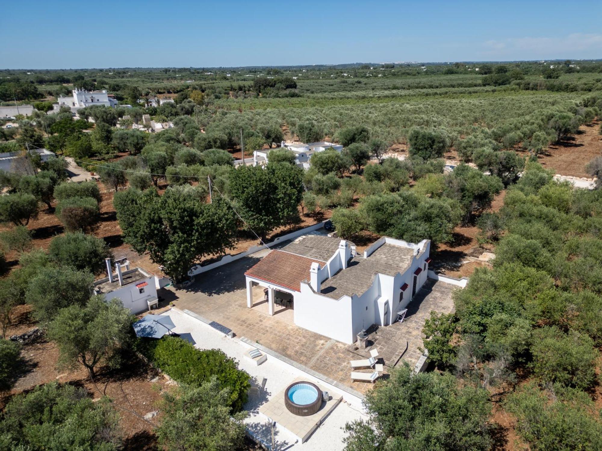 オストゥーニ Trullo La Querciaヴィラ エクステリア 写真