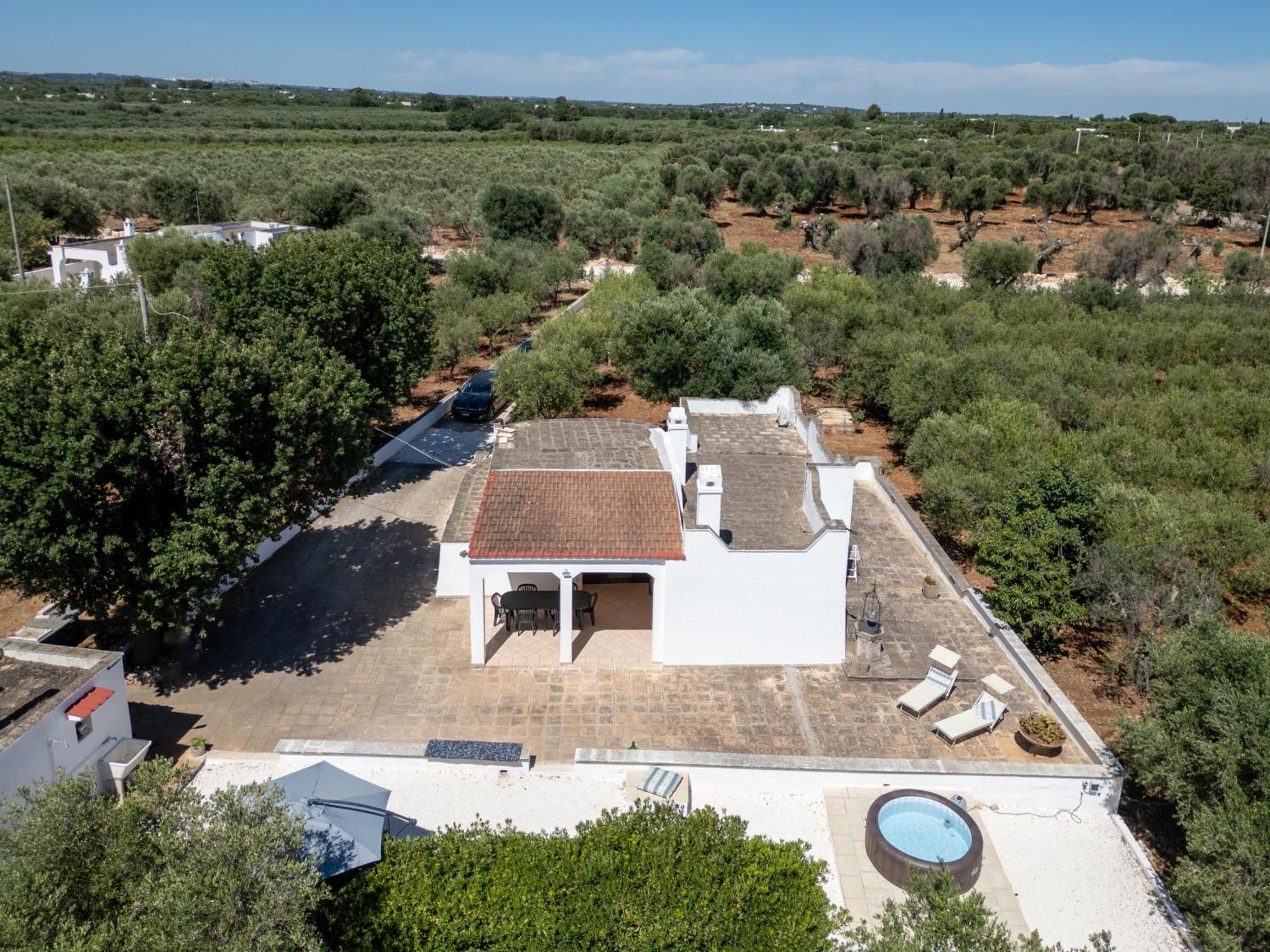 オストゥーニ Trullo La Querciaヴィラ エクステリア 写真