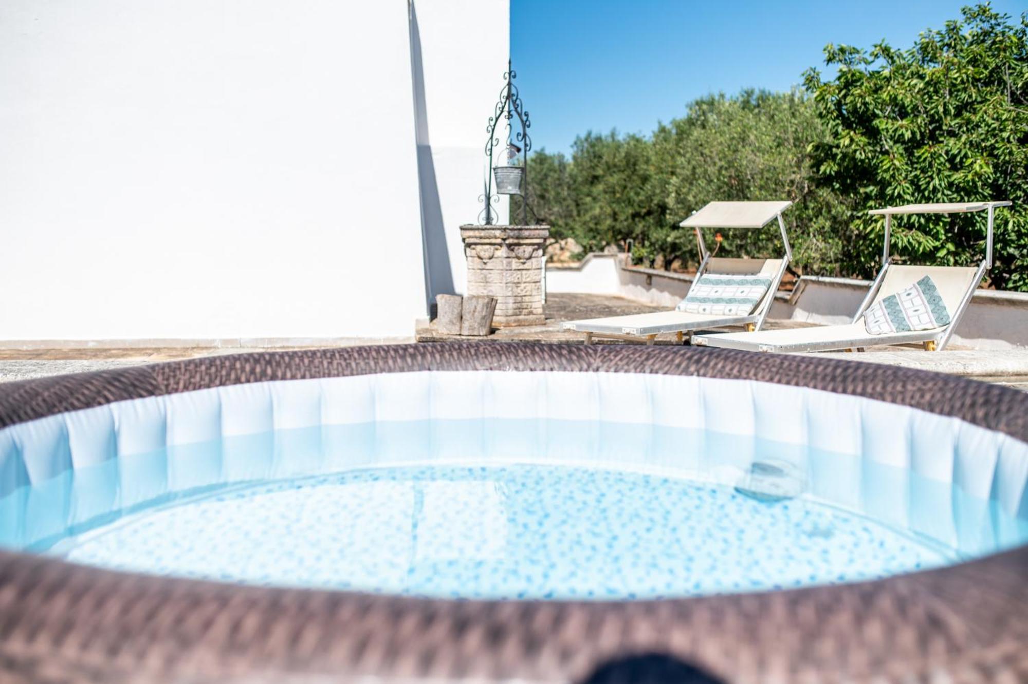 オストゥーニ Trullo La Querciaヴィラ エクステリア 写真